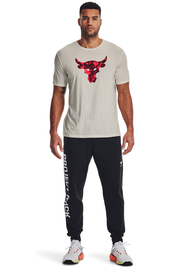 Tricou cu decolteu rotund pentru fitness Rock Brahma