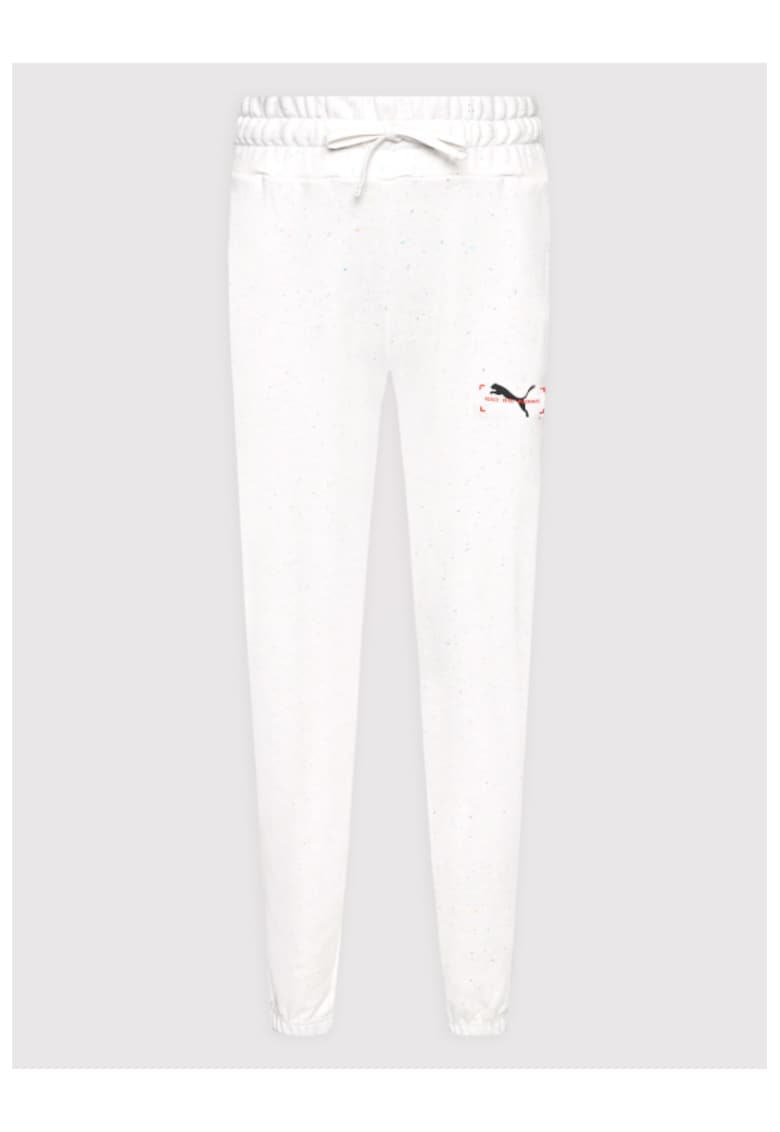Pantaloni dama - 209428643 - Bumbac - Alb
