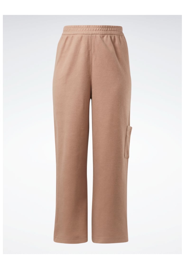 Pantaloni dama - 301508977 - Bumbac - Maro