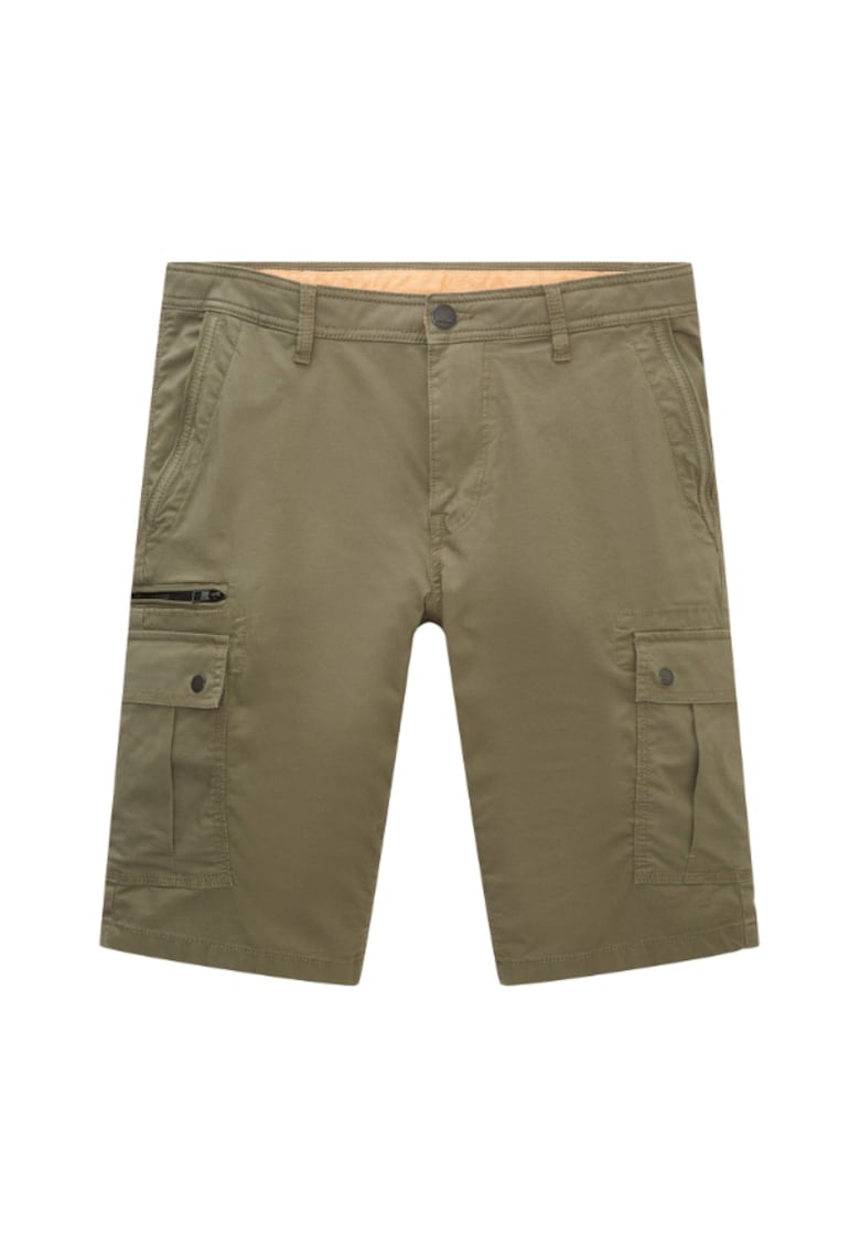 Pantaloni barbati - 301803041 - Bumbac - Verde