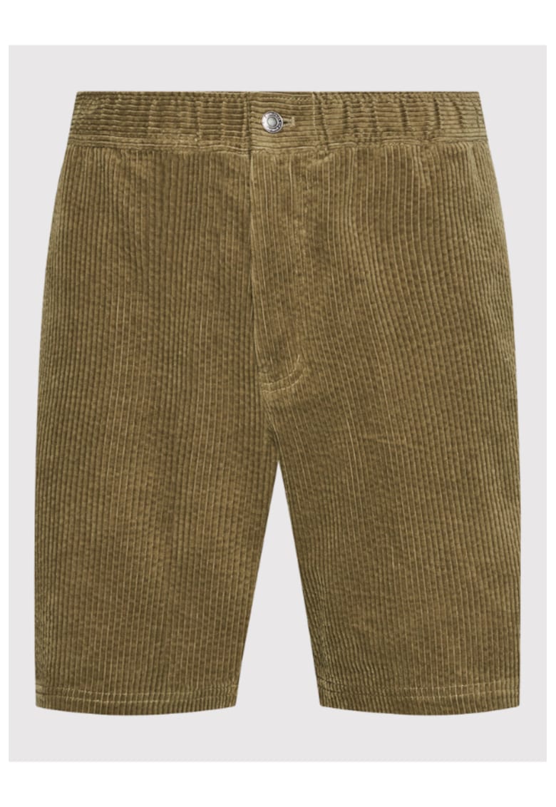 Pantaloni scurti barbati - 208691604 - Bumbac - Verde