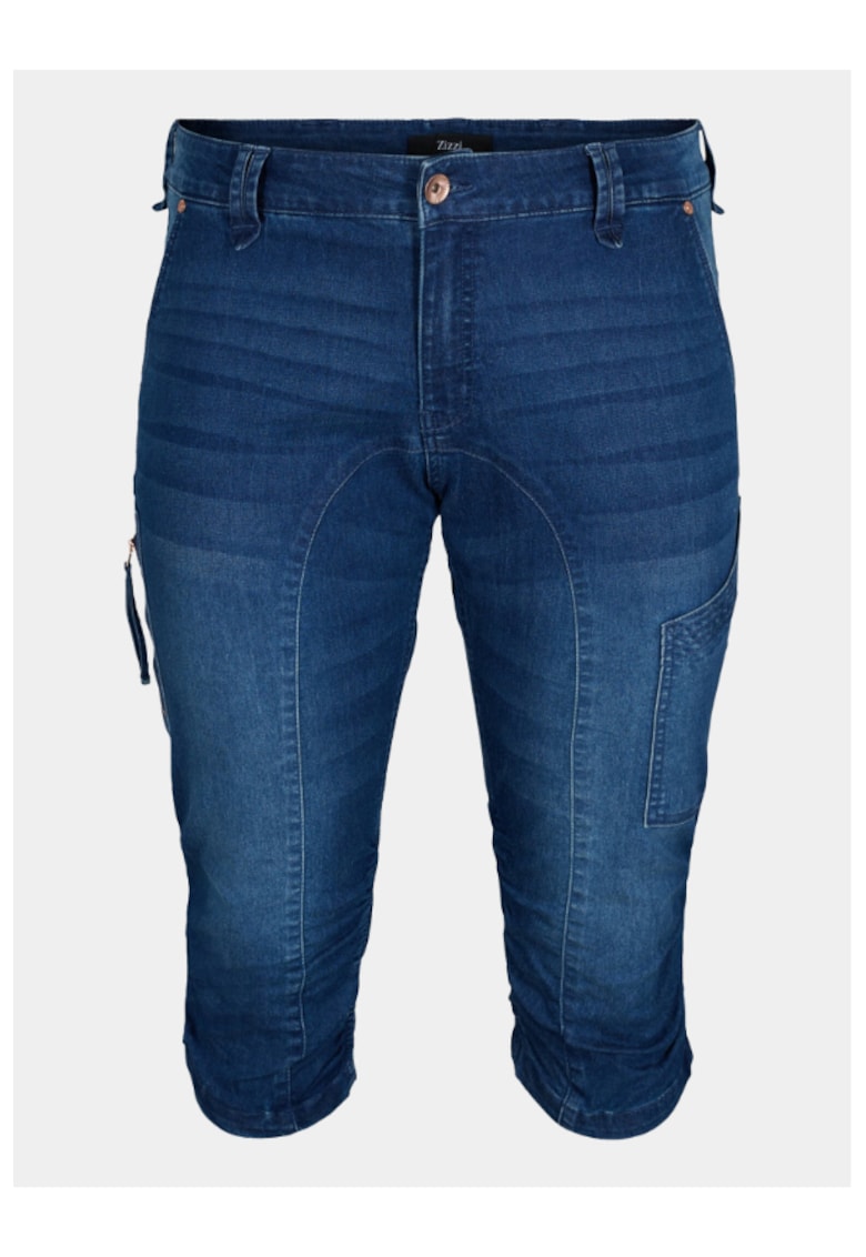 Pantaloni scurti din denim dama - 303281847 - Bumbac