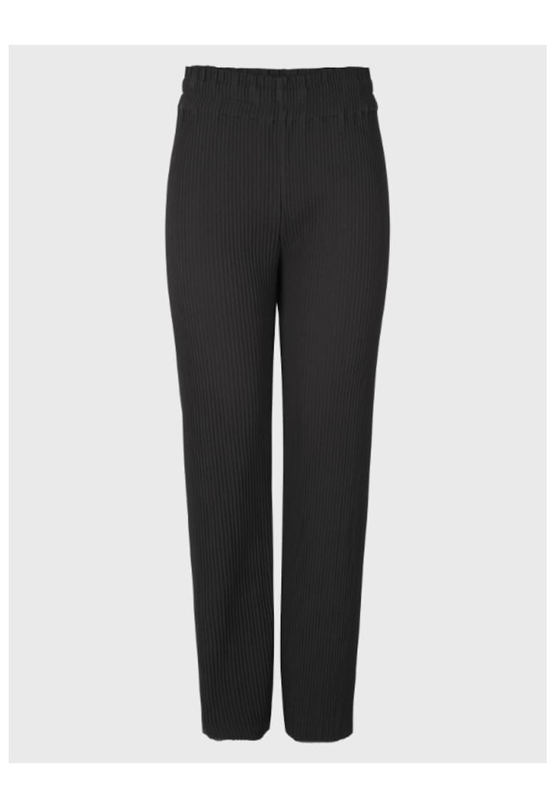 Pantaloni dama - 302267224 - Poliester - Negru