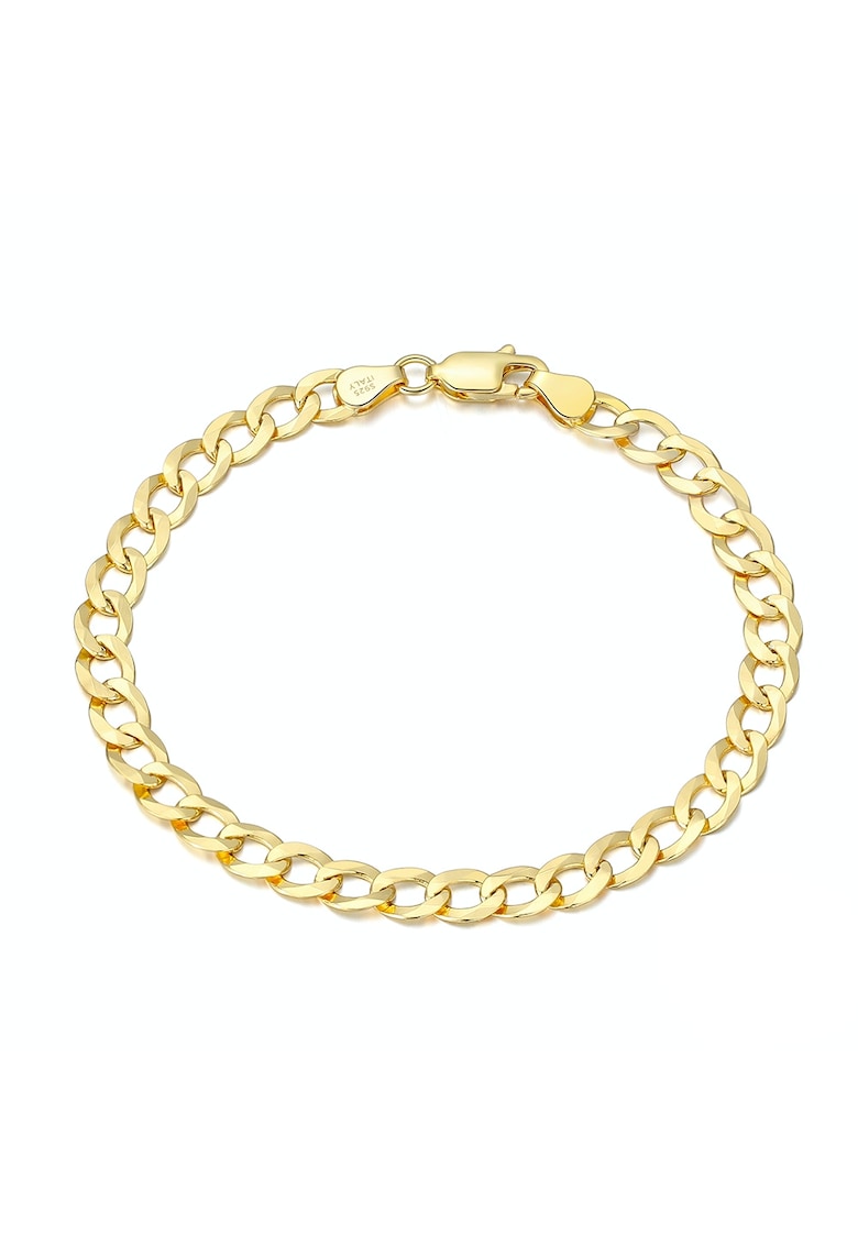 Bratara Cuban Gold 5mm pentru Barbati din Argint 925 - 18 cm