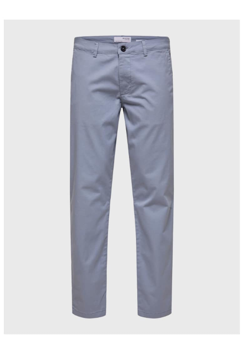 Pantaloni barbati - 301598886 - Bumbac - Gri