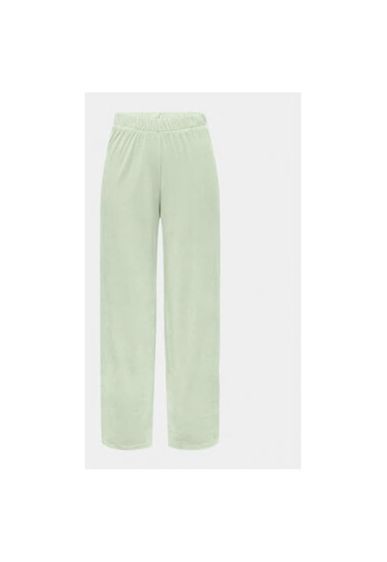 Pantaloni dama - 303391041 - Poliester - Verde Pantaloni dama - 303391041 - Poliester - Verde