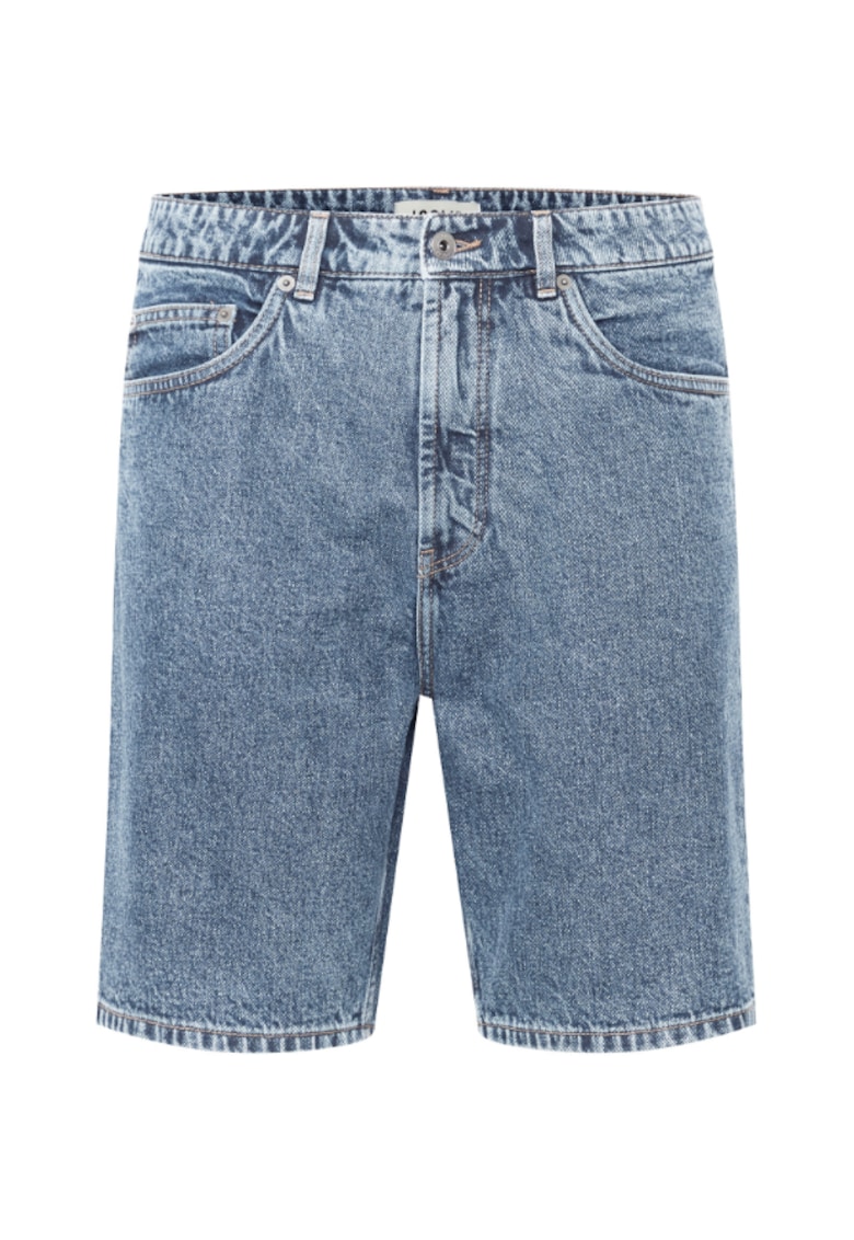 Pantaloni scurti din denim barbati - 301519362 - Bumbac - Albastru