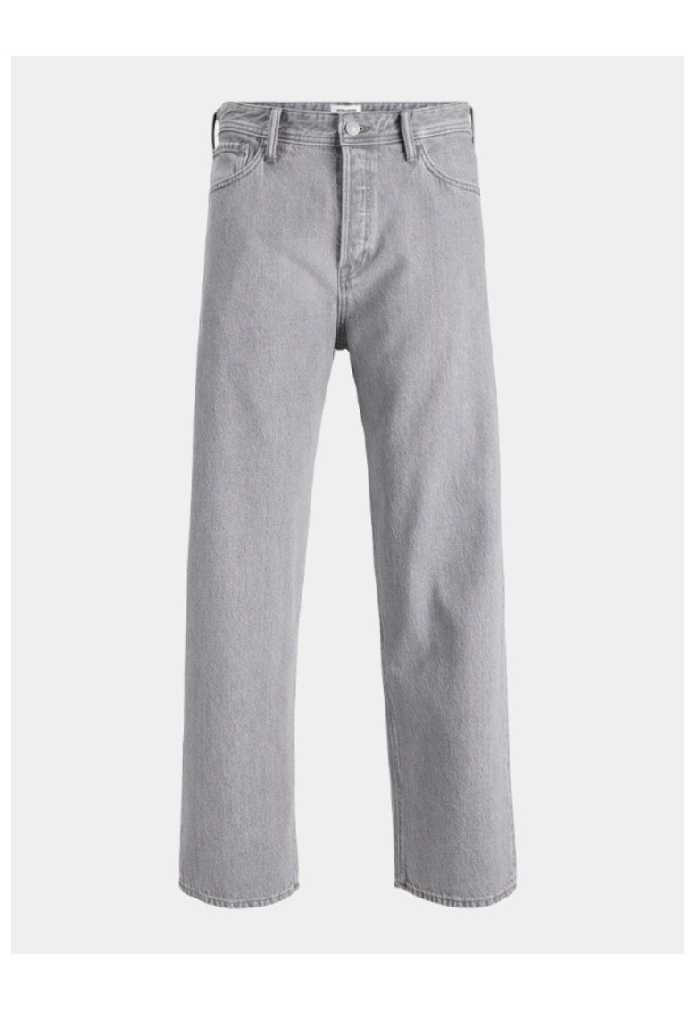 Blugi barbati - 303275662 - Bumbac - Gri