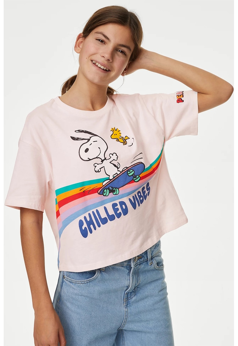 Tricou cu imprimeu cu Snoopy