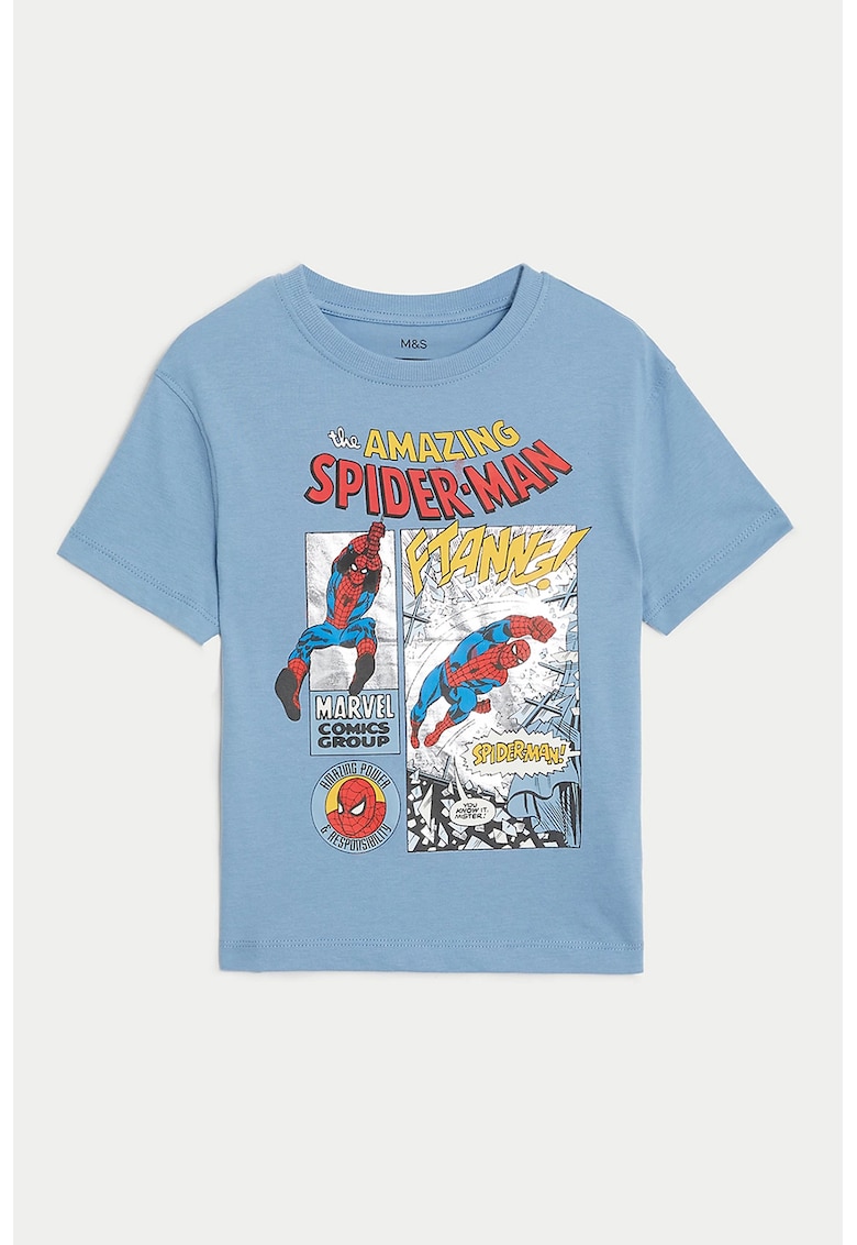 Tricou cu imprimeu cu Spiderman