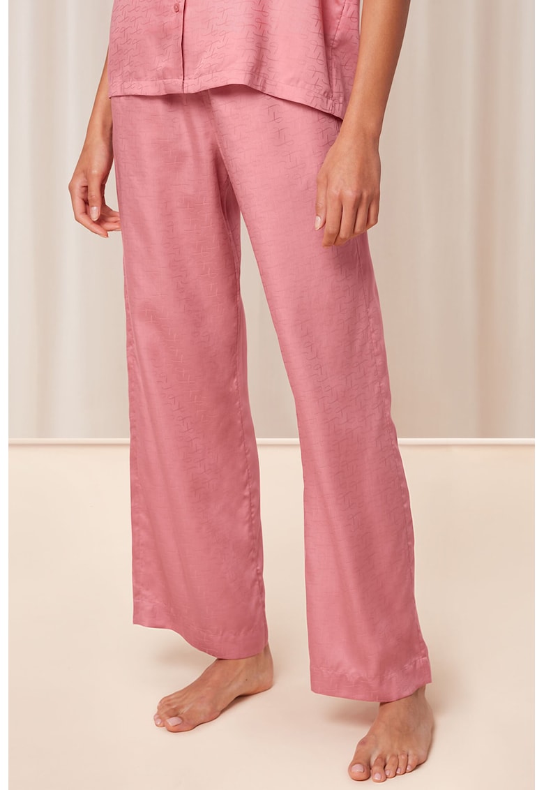 Pantaloni de pijama cu croiala ampla
