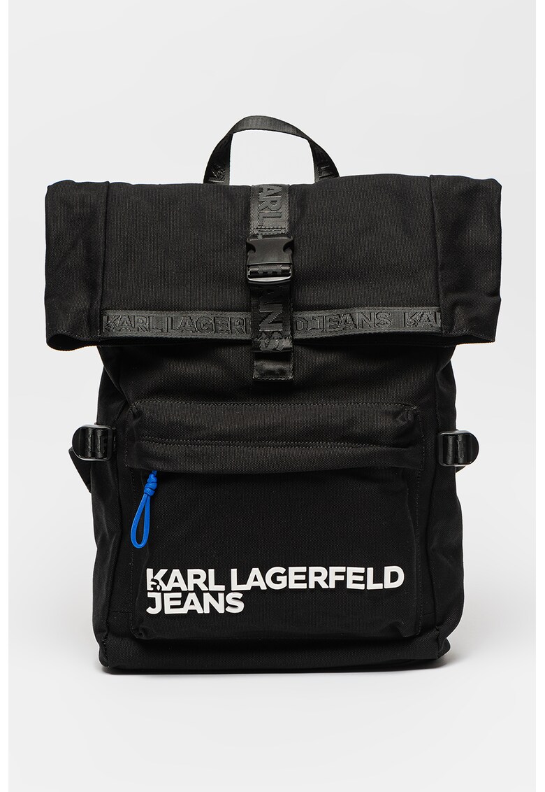 KARL LAGERFELD JEANS Памучна раница с лого за Мъже KARL LAGERFELD JEANS Памучна раница с лого за Мъже