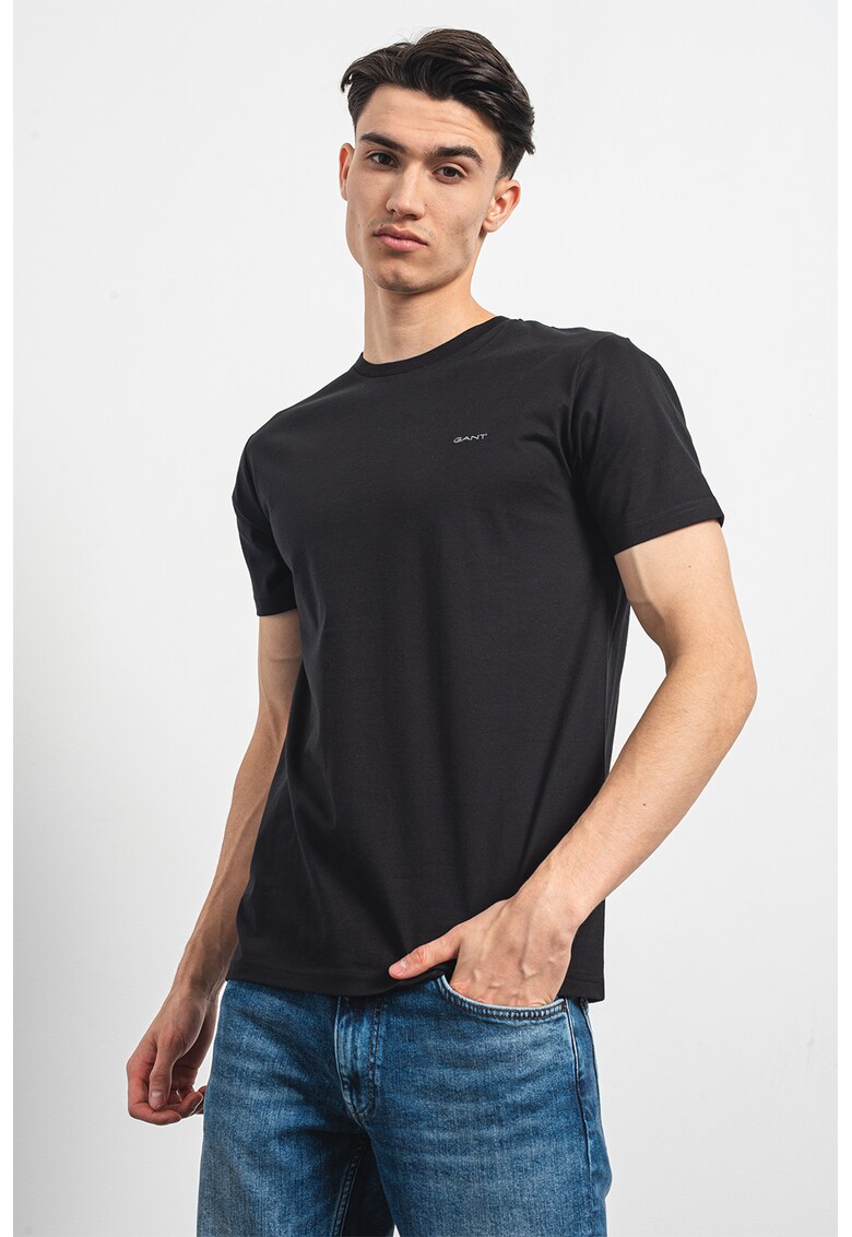 Tricou slim fit de bumbac