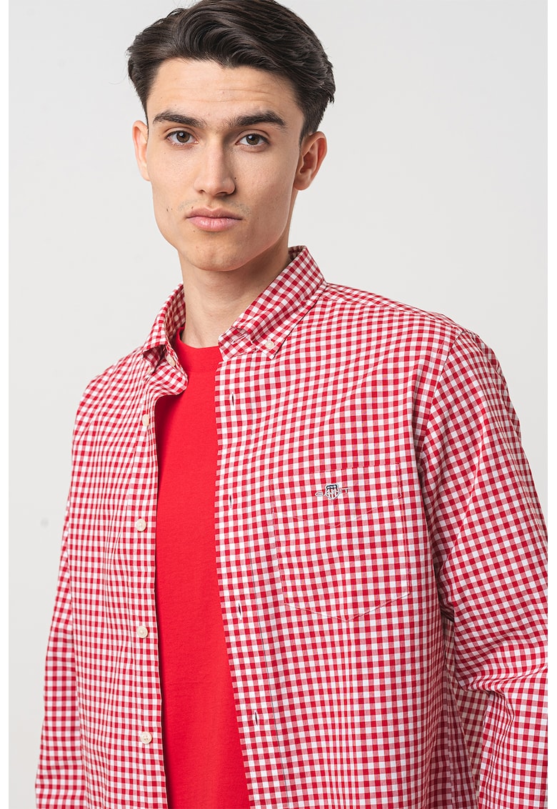 Camasa din bumbac Gingham