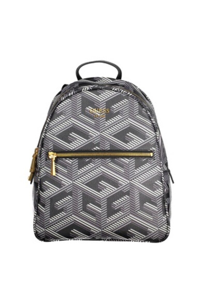 Rucsac dama - Poliuretan - 28 x 13 x 33cm - Gri