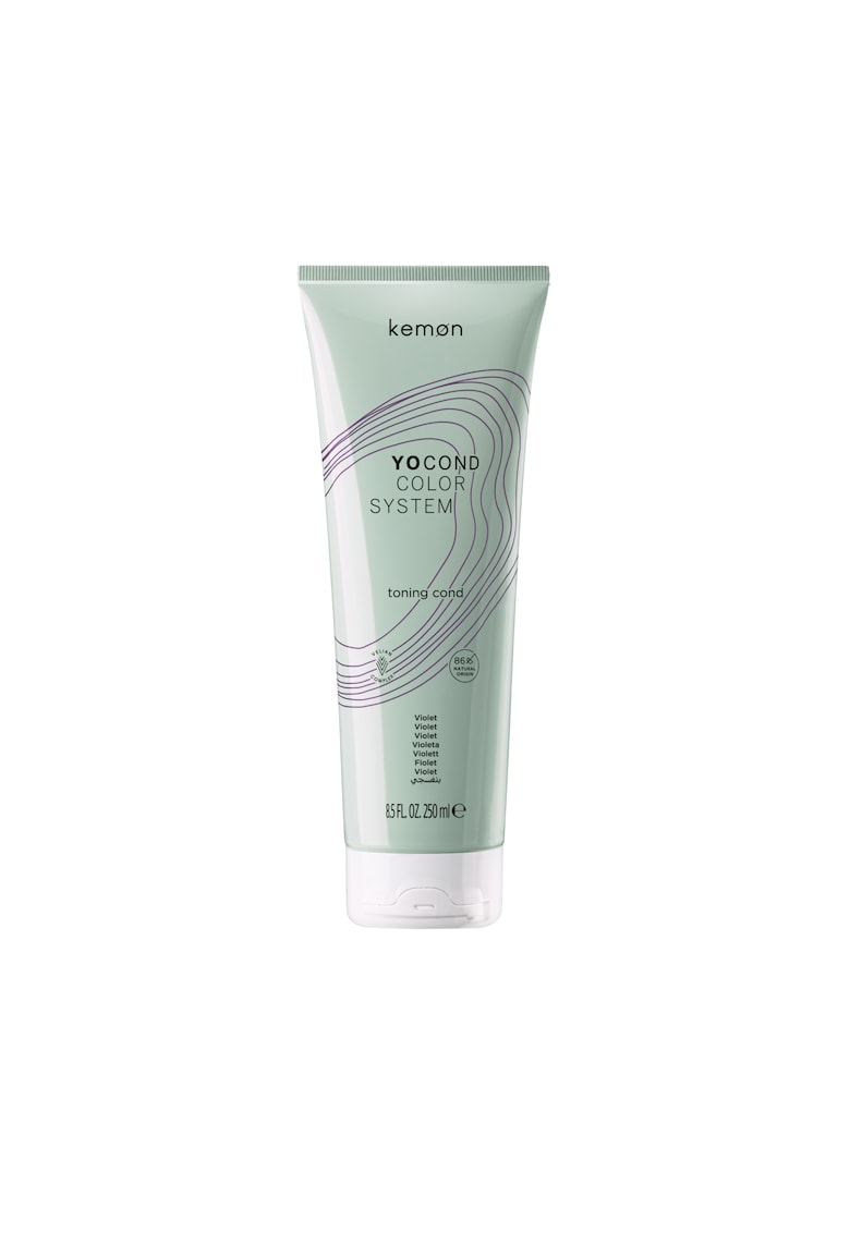 Yo Cond Color System Toning Cond balsam nuantator pentru revigorarea culorii Violet 250 ml