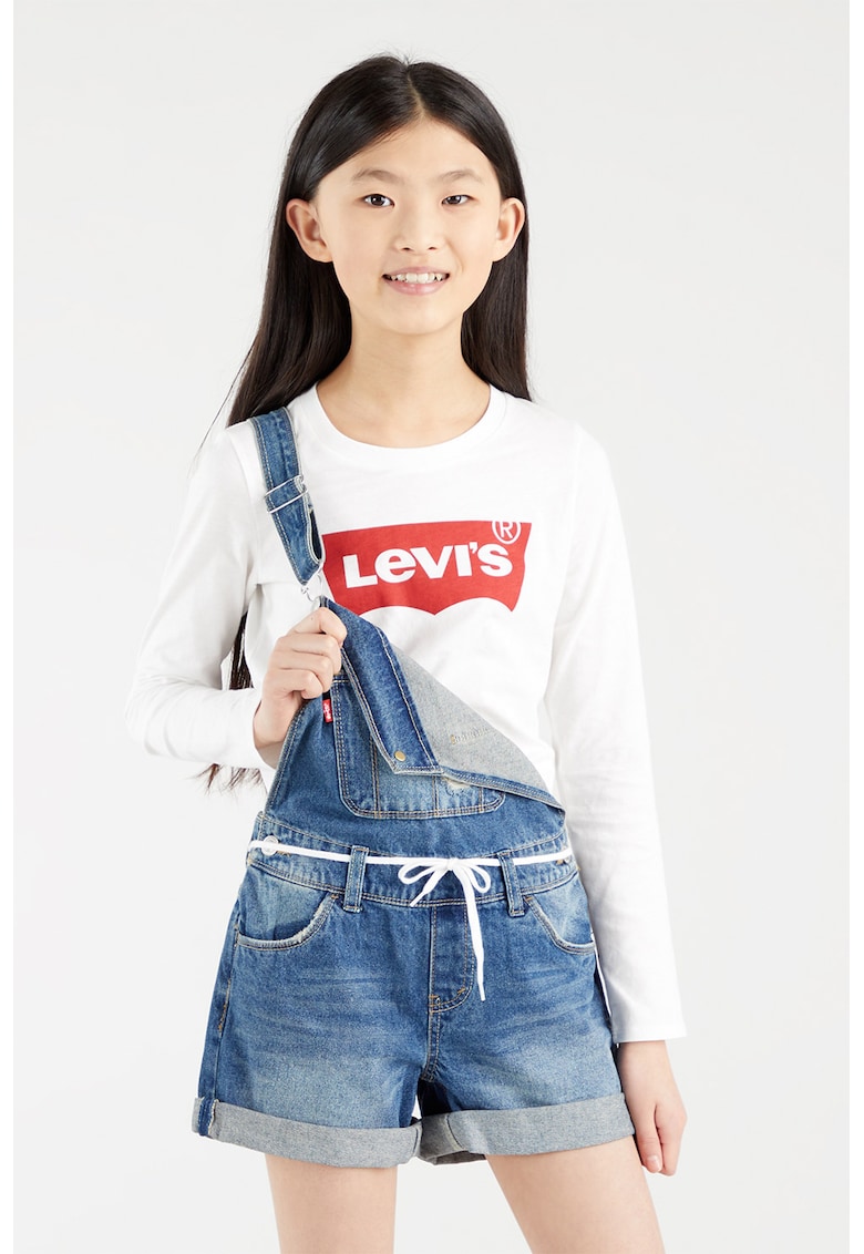 Bluza din bumbac cu imprimeu logo