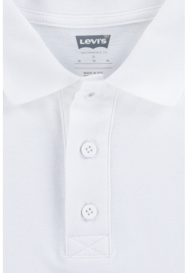 Tricou polo din bumbac pique