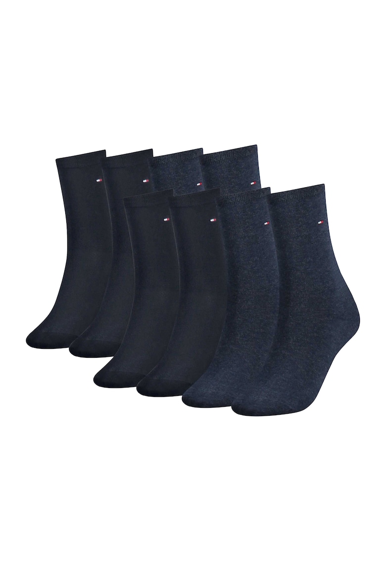 Къси чорапи с памук и лого - 8 чифта