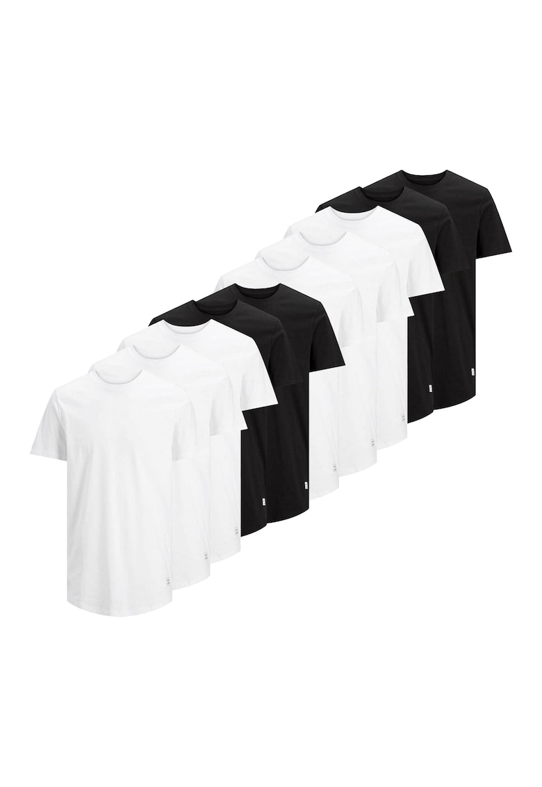 Jack Jones Памучни тениски – 10 броя за Мъже Jack Jones Памучни тениски – 10 броя за Мъже