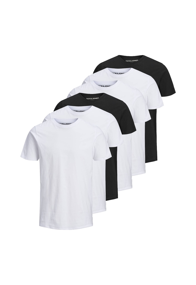 Set de tricouri din bumbac organic JJEORGANIC - 6 piese