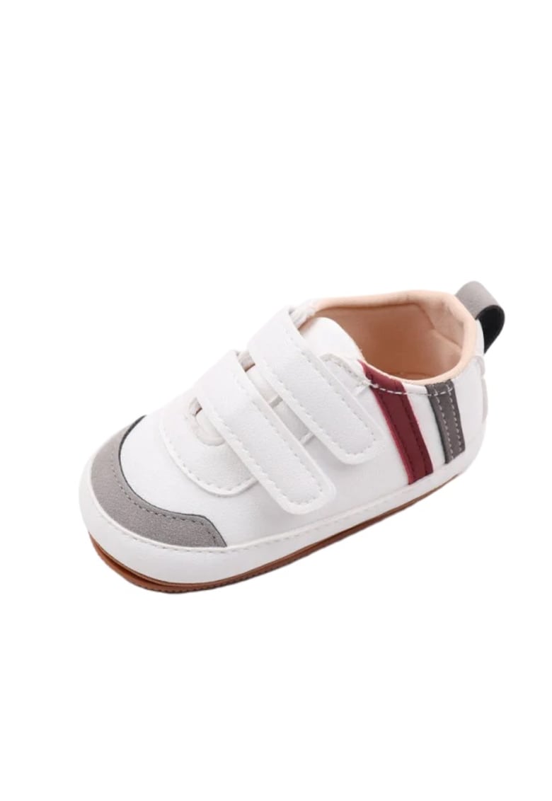 Pantofi Model Sun - Casual - Piele ecologica - Baieti - Velcro - Multicolor