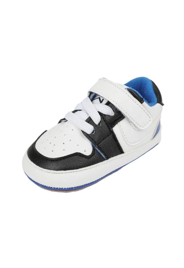 Pantofi Sport Model Smart - Piele ecologica - Baieti - Siret - Velcro