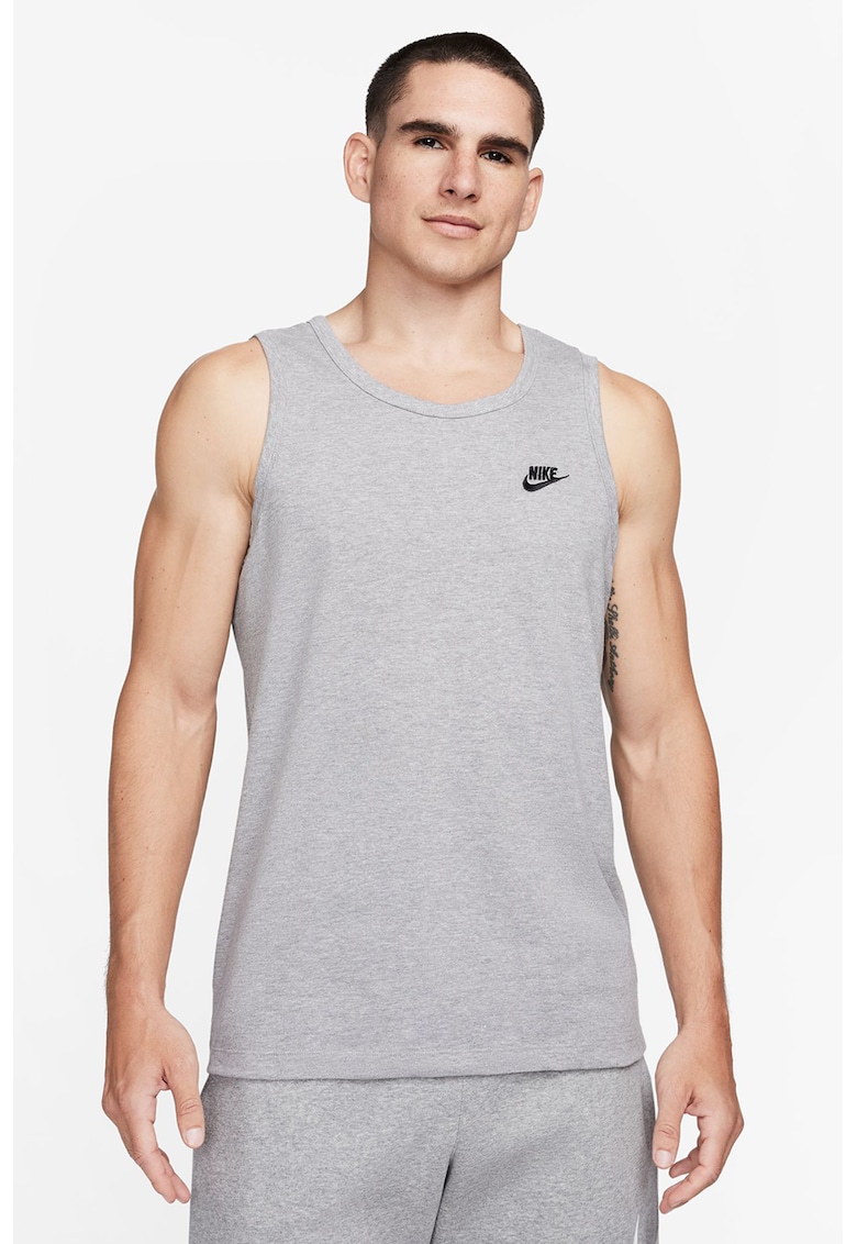 Top cu broderie logo pe piept Sportswear