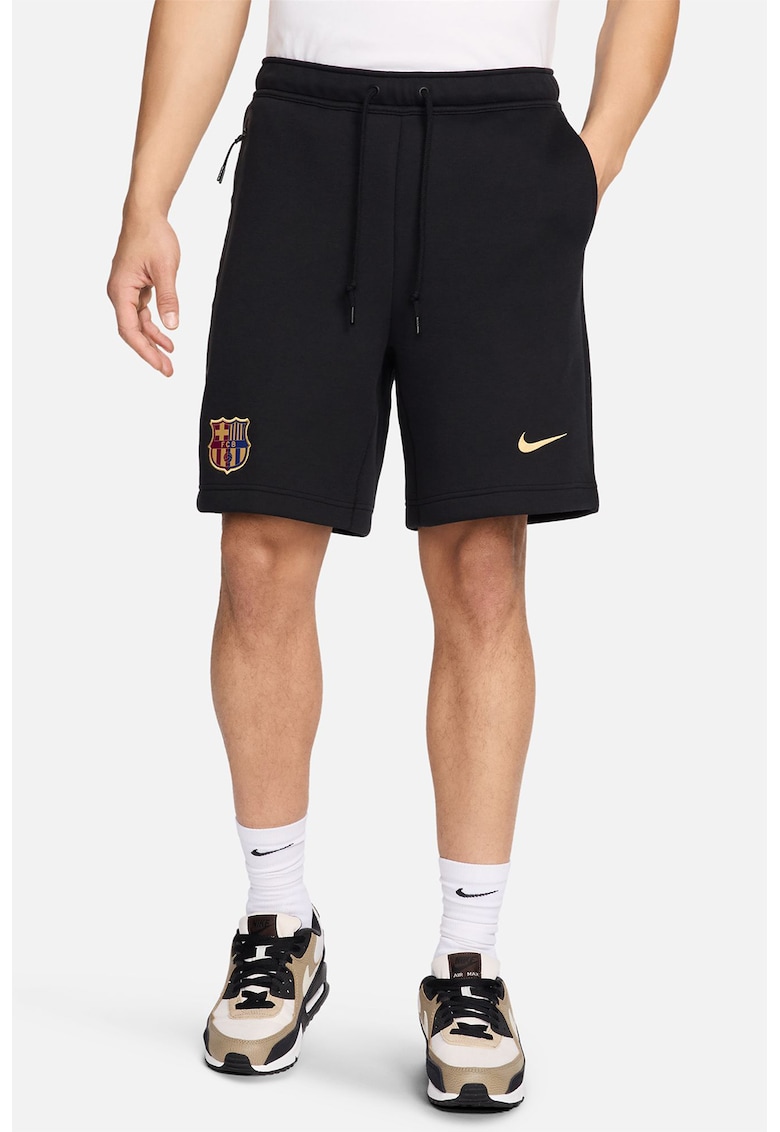 Pantaloni scurti cu detalii logo pentru fotbal FCB