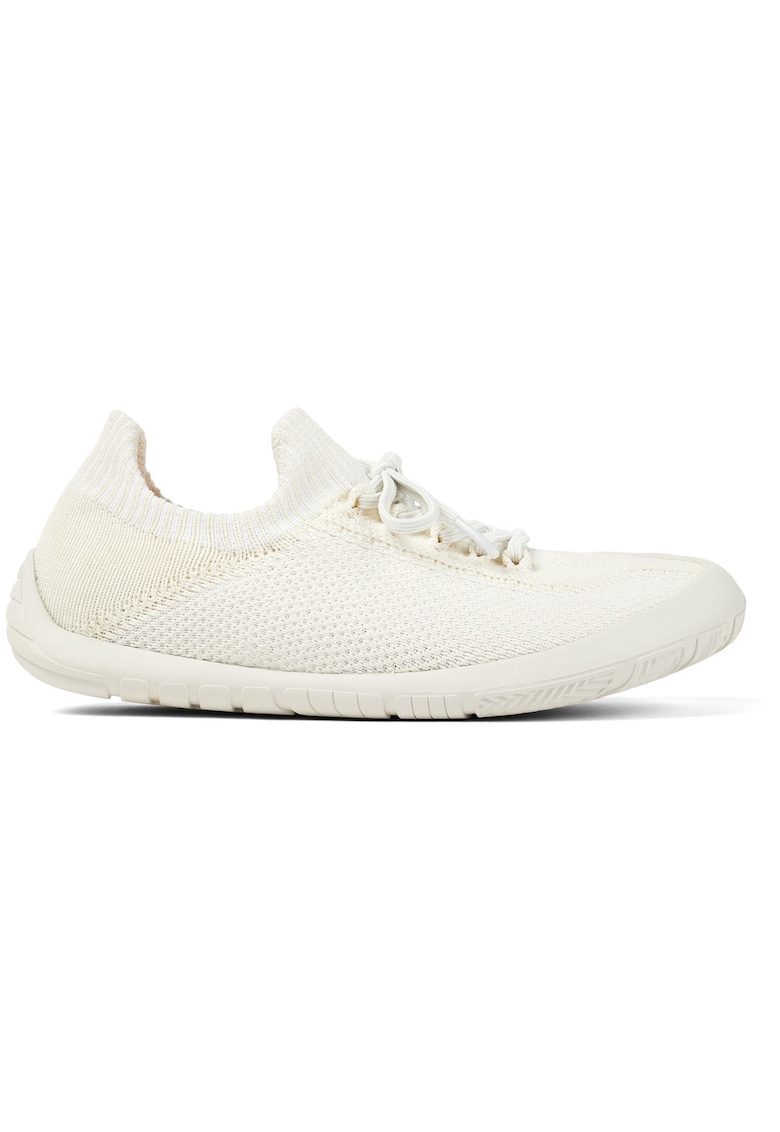 Pantofi sport slip-on din material textil Path - Alb