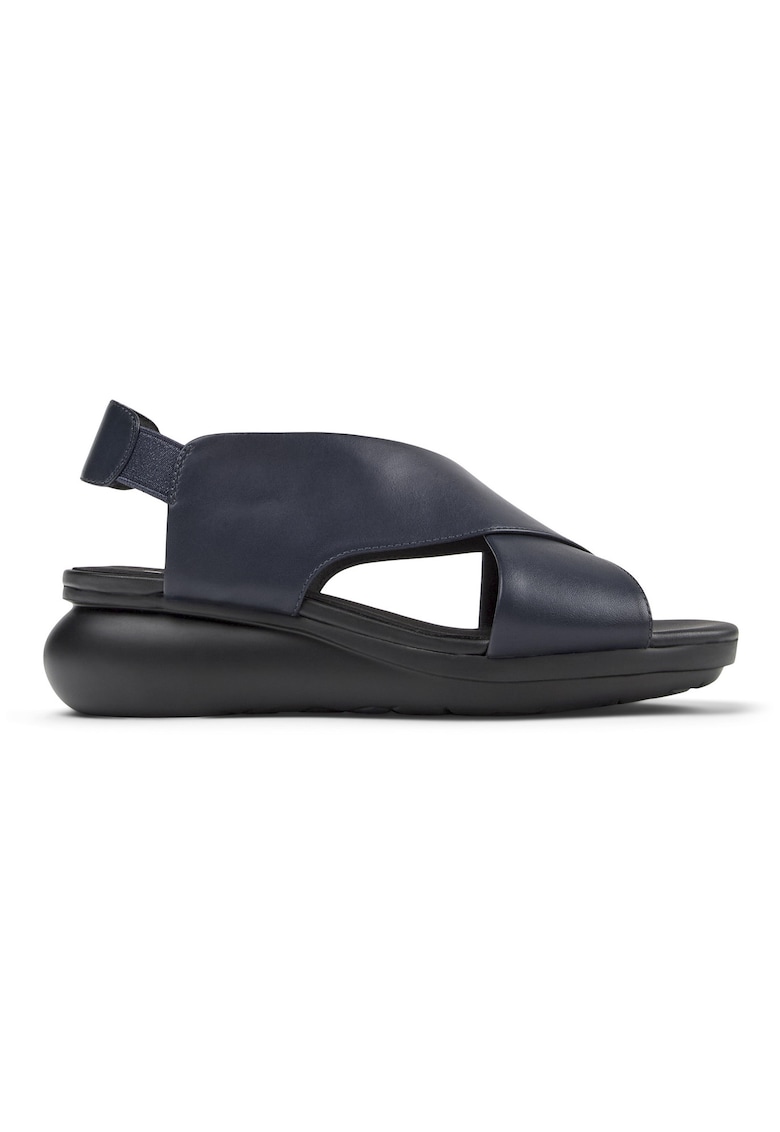 Sandale slingback de piele Balloon 26717 - Albastru