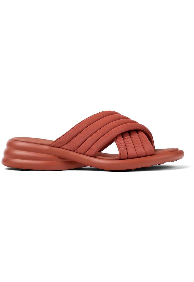 Papuci wedge Spiro – Rosu – Camper Papuci wedge Spiro – Rosu – Camper