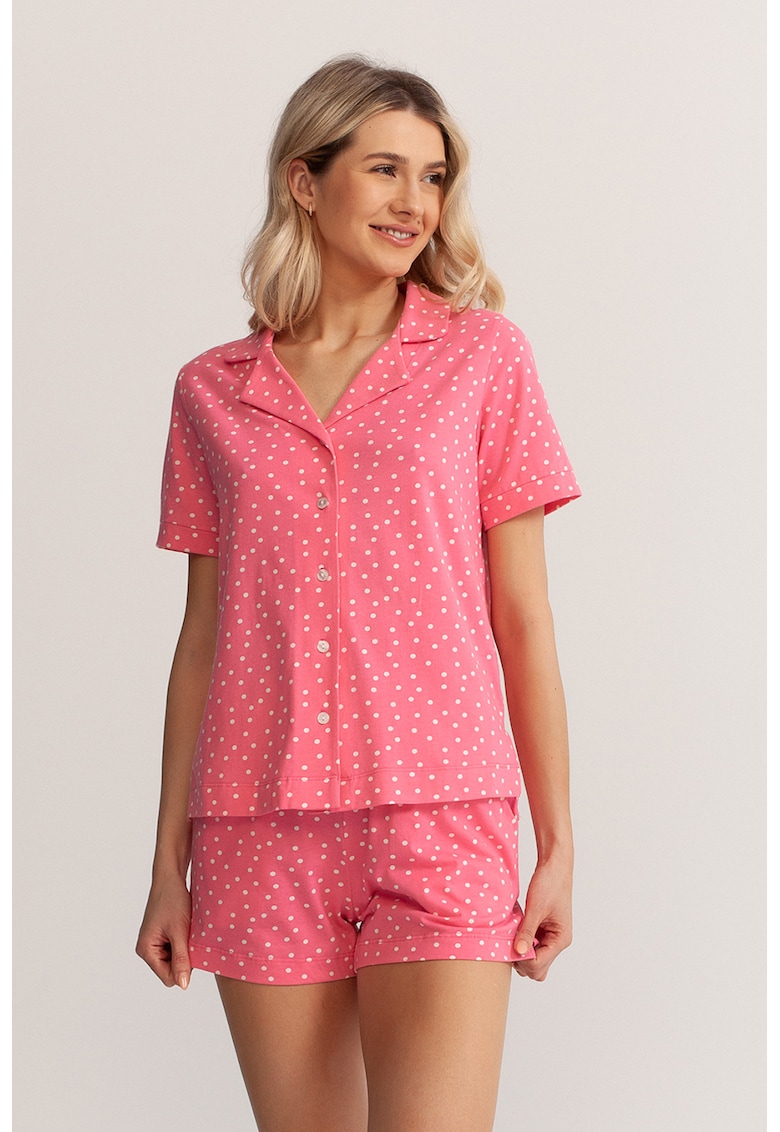 Pijama scurta cu buline Nina