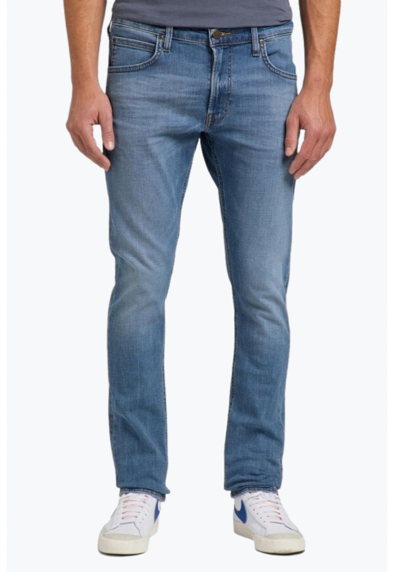 Blugi barbati Luke cu croiala Slim Tapered albastru