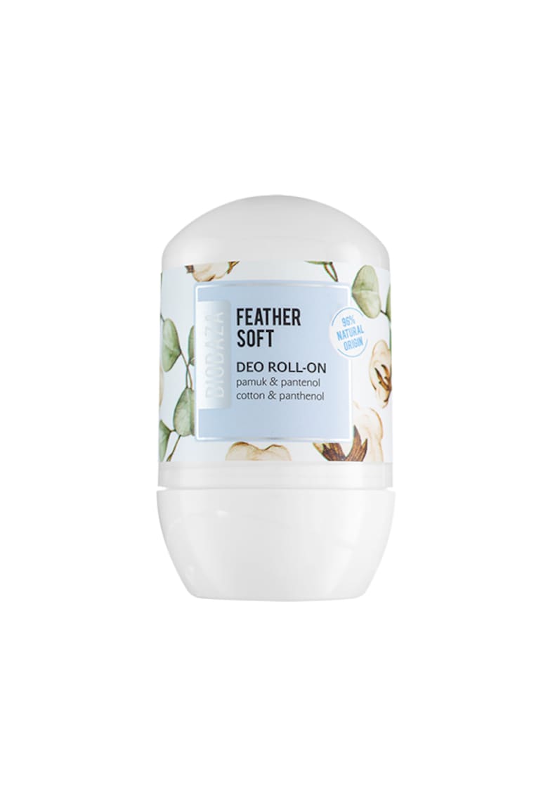 Deodorant natural cu ulei de bumbac si panthenol - Feather Soft - 50 ml
