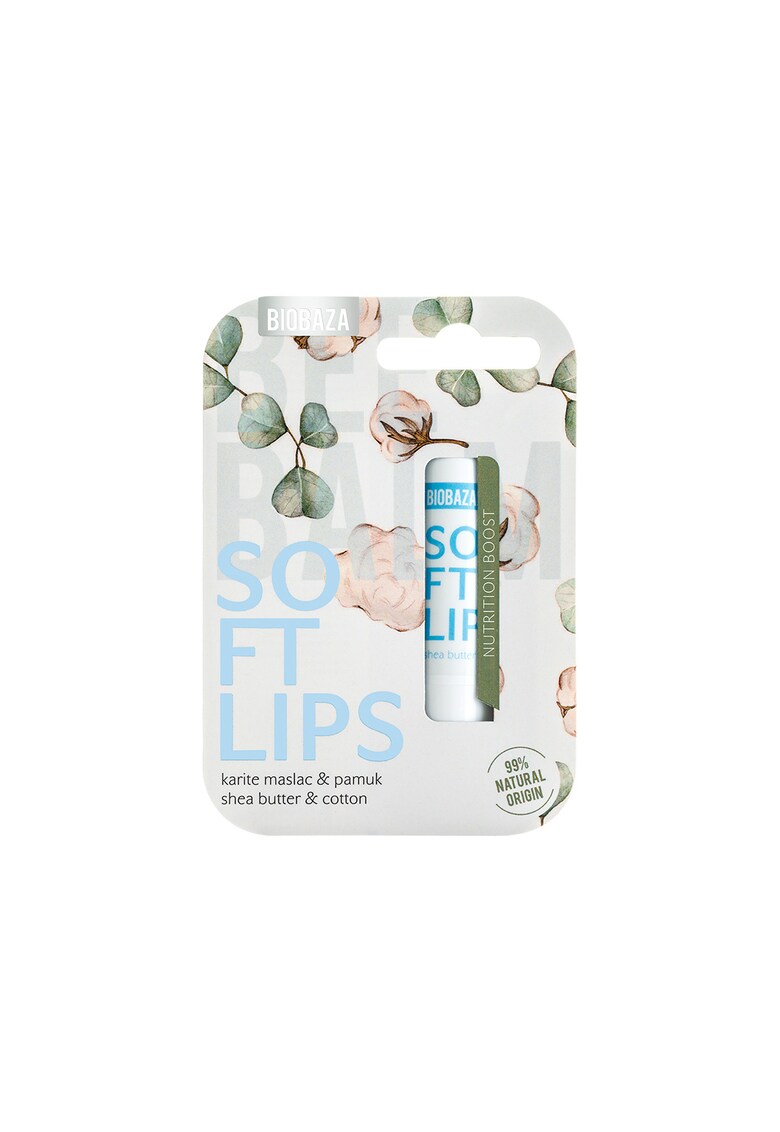 Balsam natural pentru buze - Soft lips - 4 -5 g