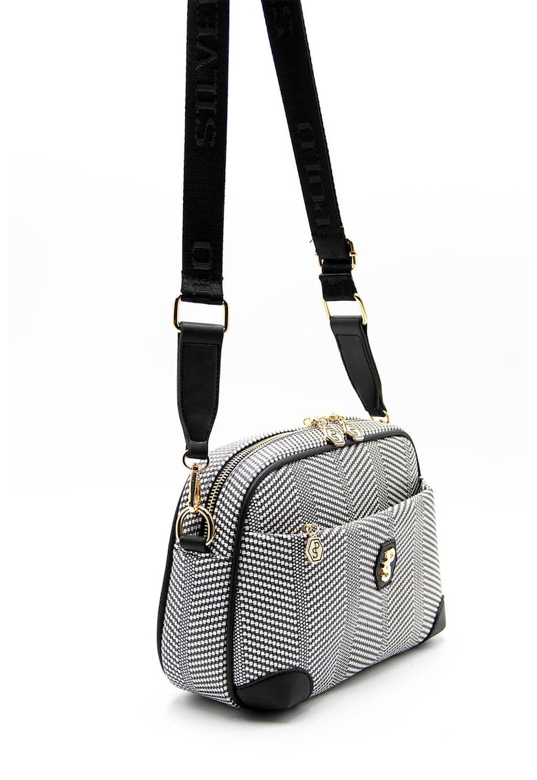 Geanta crossbody cu bareta detasabila