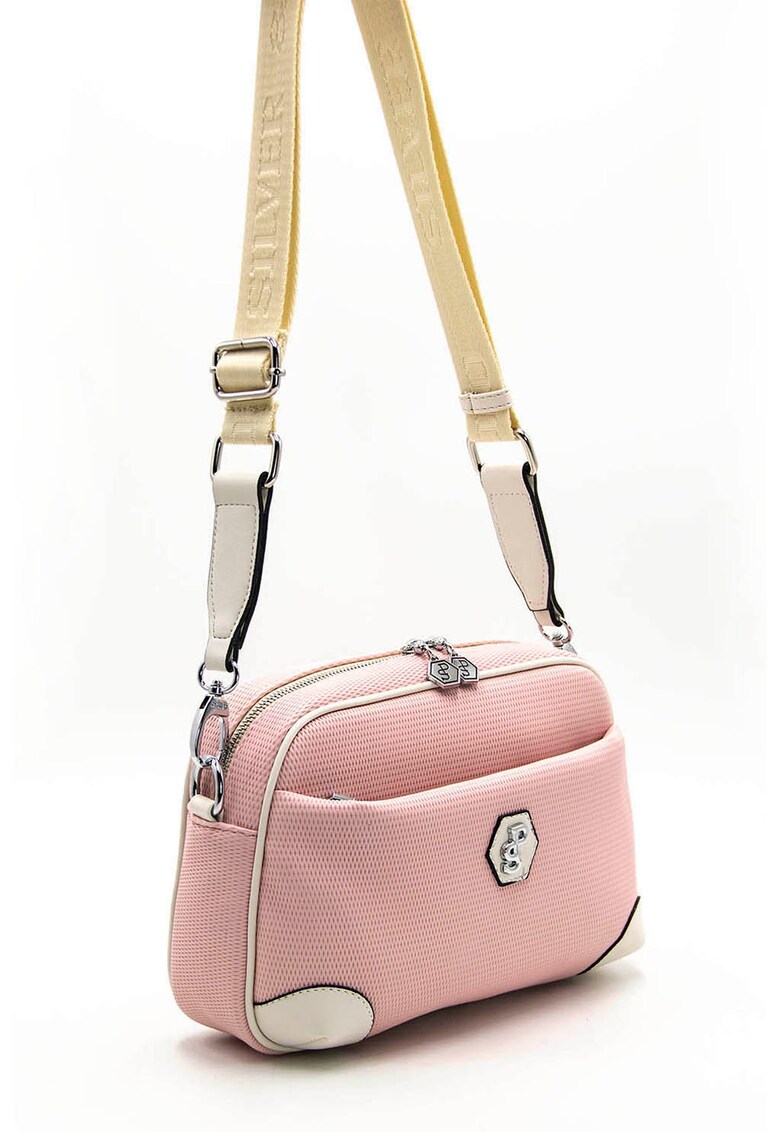 Geanta crossbody de plasa