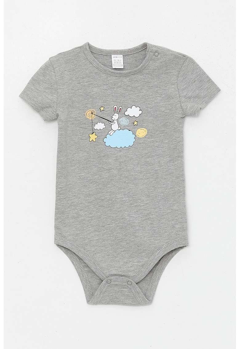 Body din amestec de bumbac cu iprimeu grafic