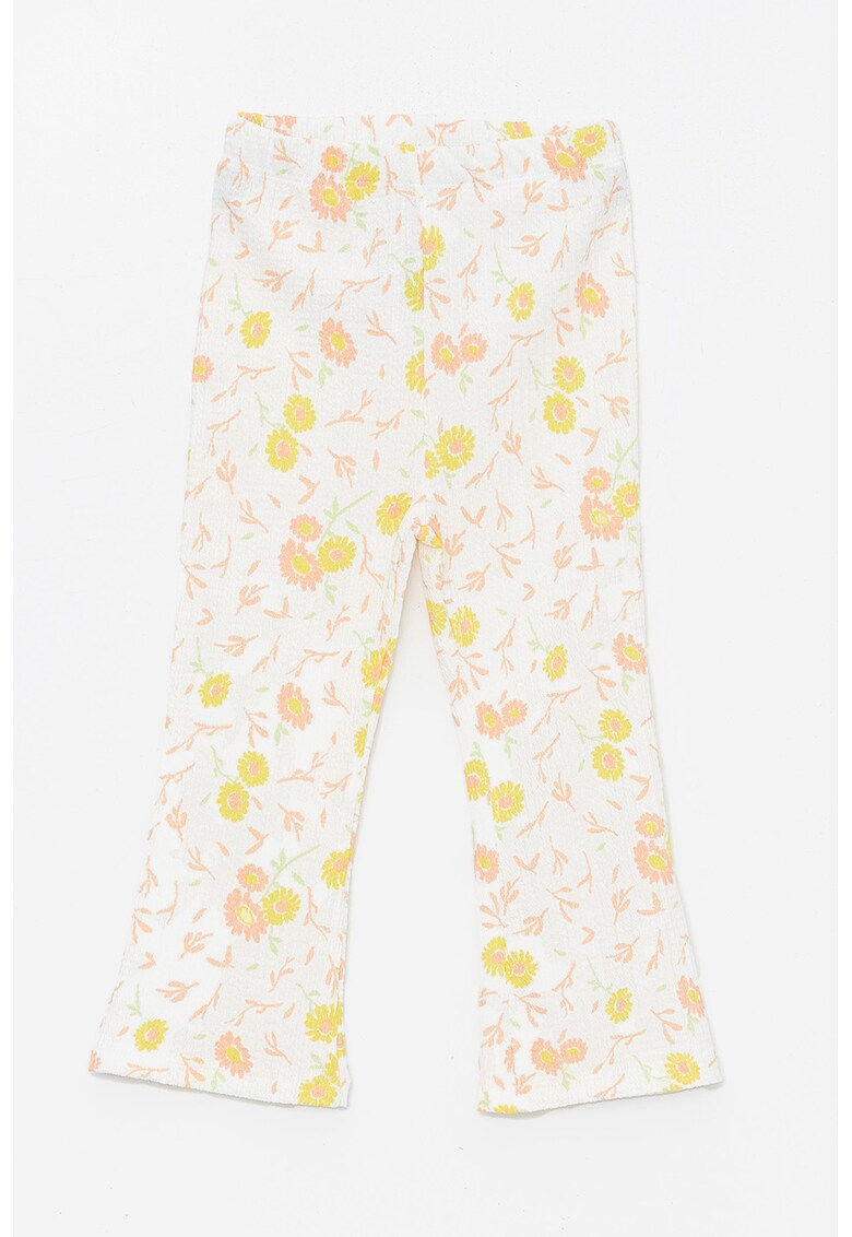 Pantaloni cu imprimeu floral
