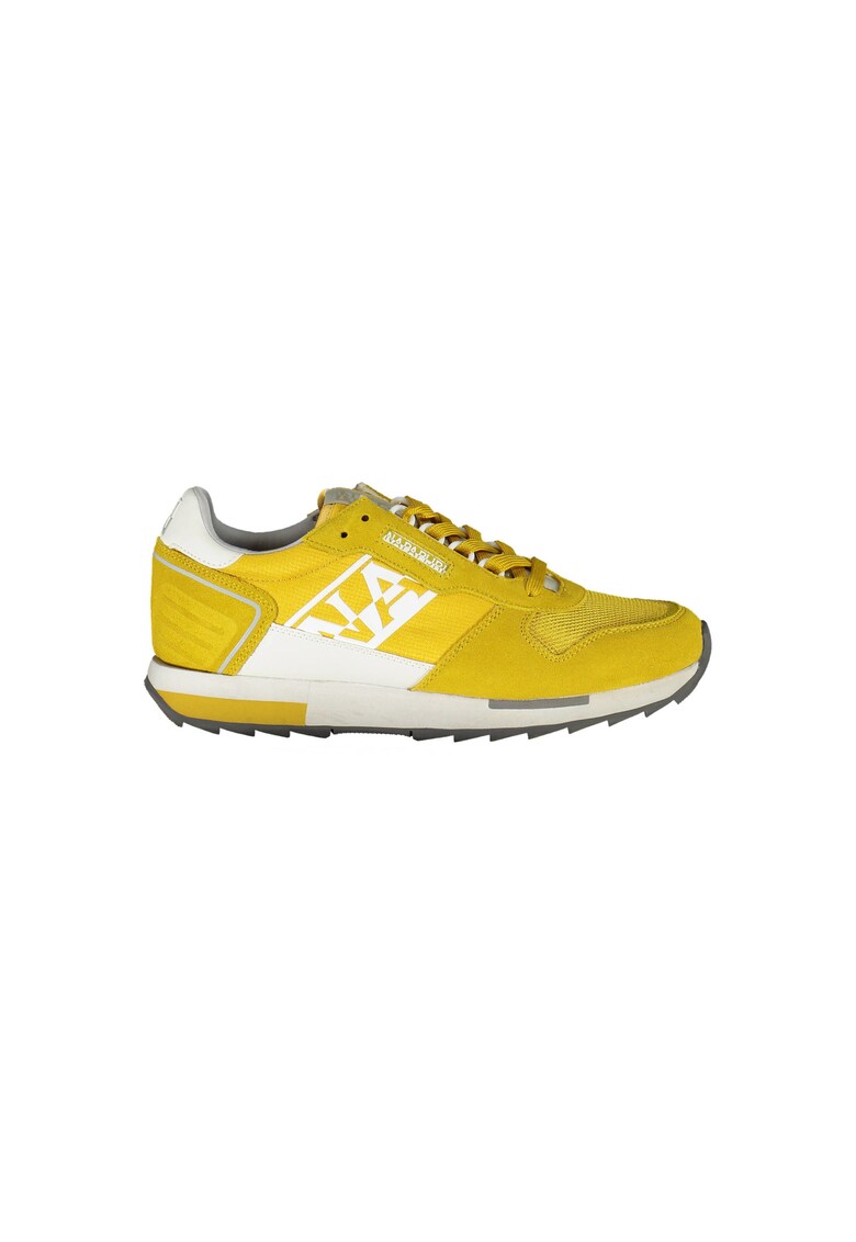 Pantofi sport barbati - SHOES - 40% Poliester - 20% Piele naturala - 40% Poliuretan - Galben - NP0A4HL8-S3VIRTUS02NYM - Galben