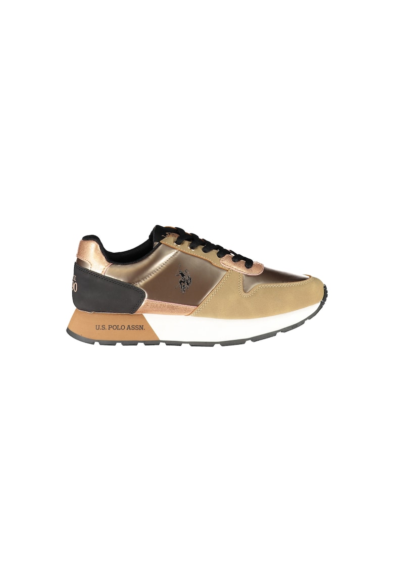 Sneakers dama - 50% Poliester - 50% Poliuretan - Bronz - 23774 - Bronz