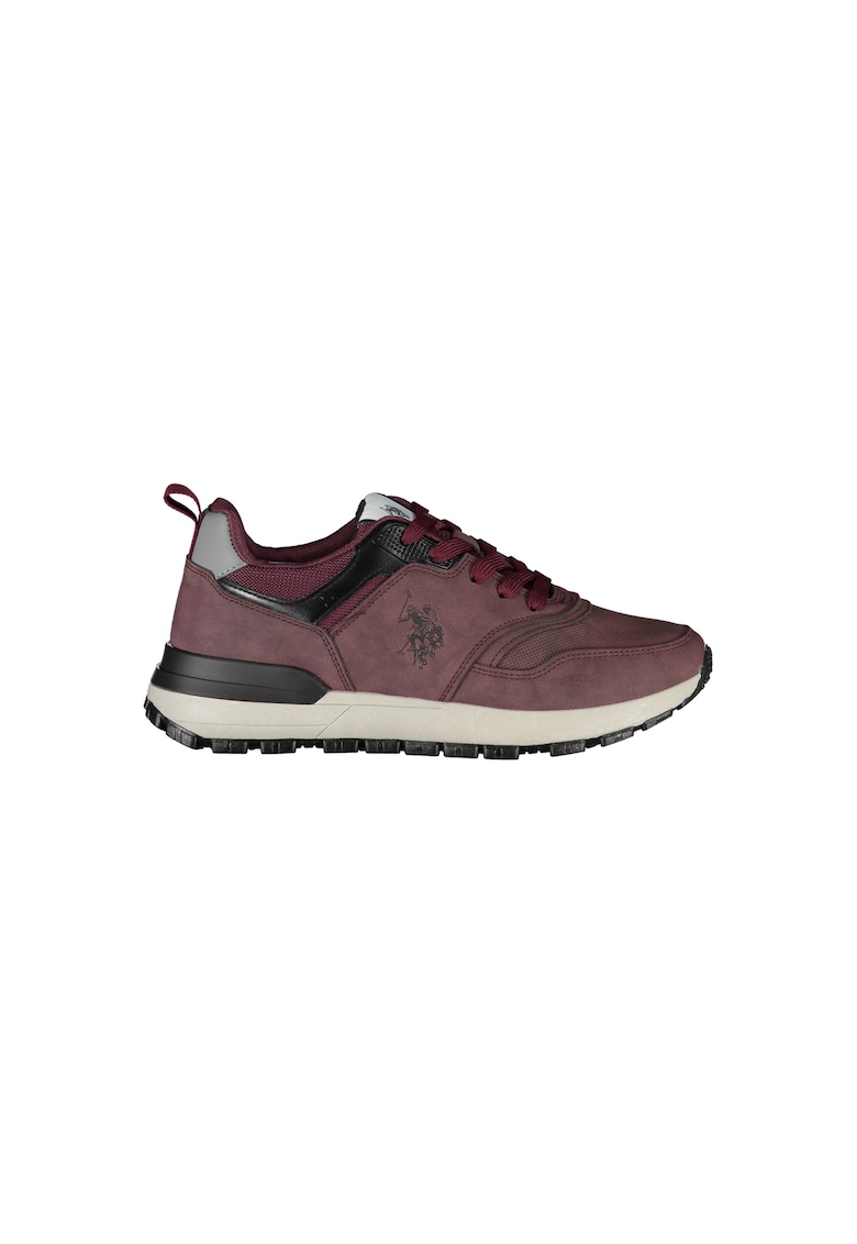 Sneakers barbati - 50% Poliester - 50% Poliuretan - Rosu - 23457 - Rosu