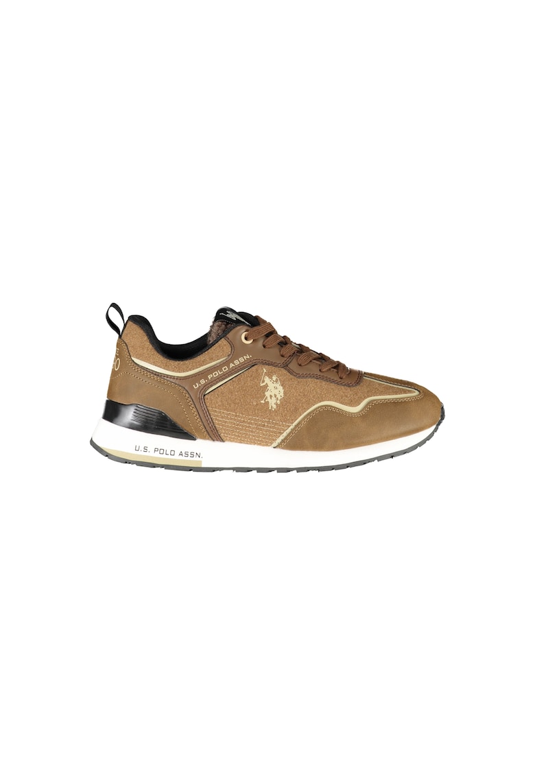 Sneakers barbati - U.S. POLO BEST PRICE - 50% Poliester - 50% Poliuretan - Maro - 23735 - Maro