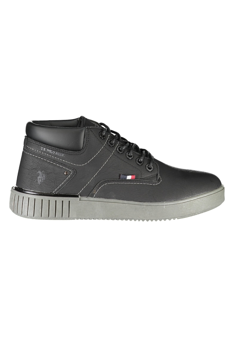 Sneakers barbati - U.S. POLO BEST PRICE - 50% Poliester - 50% Poliuretan - Negru - 23747 - Negru