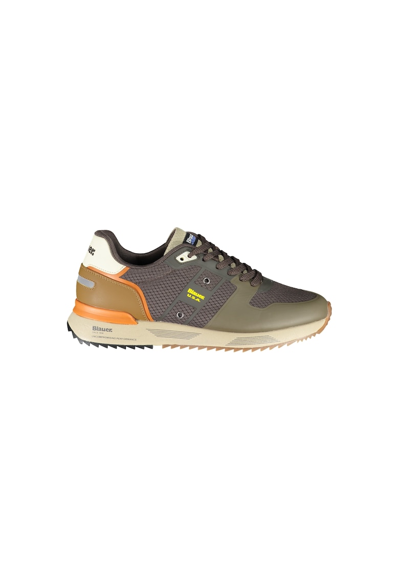 Sneakers barbati - 40% Poliester - 30% Piele naturala - 30% Poliuretan - Maro - 23190