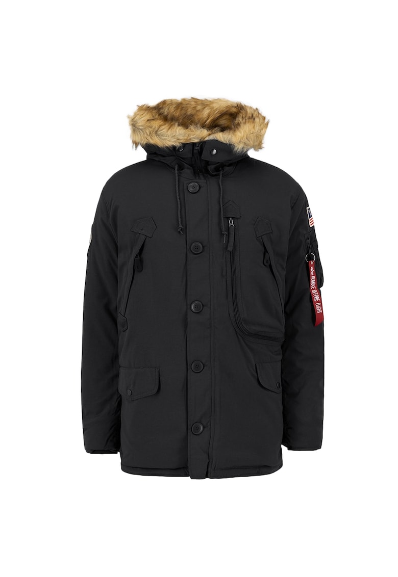 Alpha Industries Jacheta barbati 3158 - Nylon - Negru