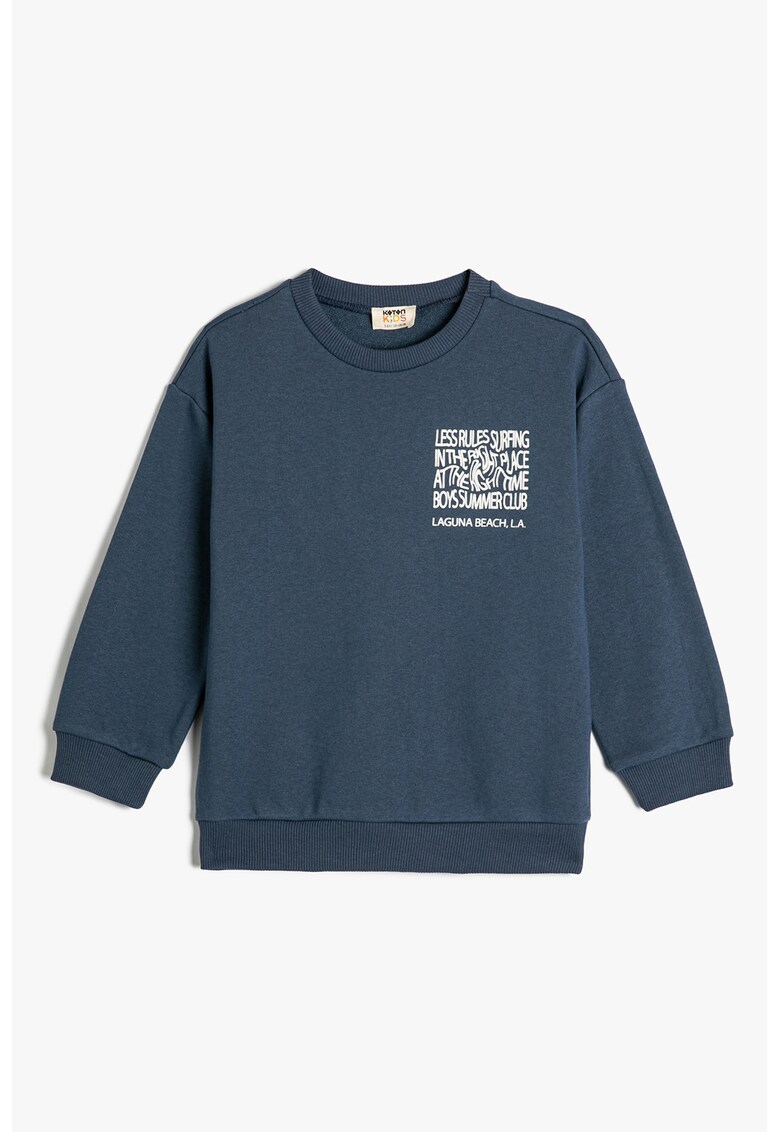 Bluza de trening lejera cu imprimeu