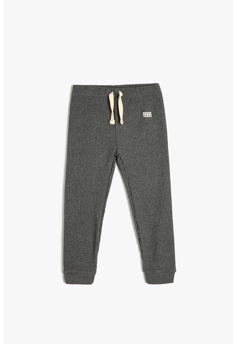 Pantaloni de trening uni striati