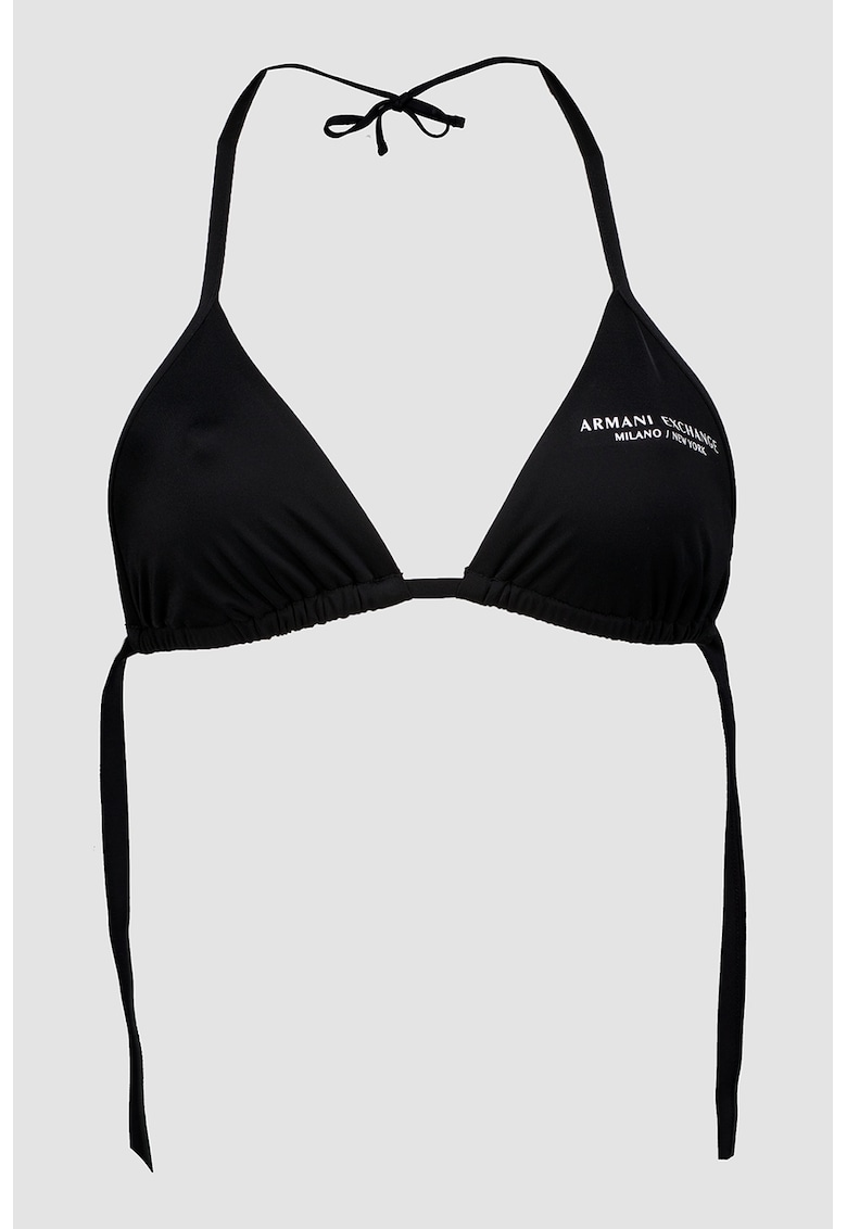 Sutien de baie triunghiular cu model